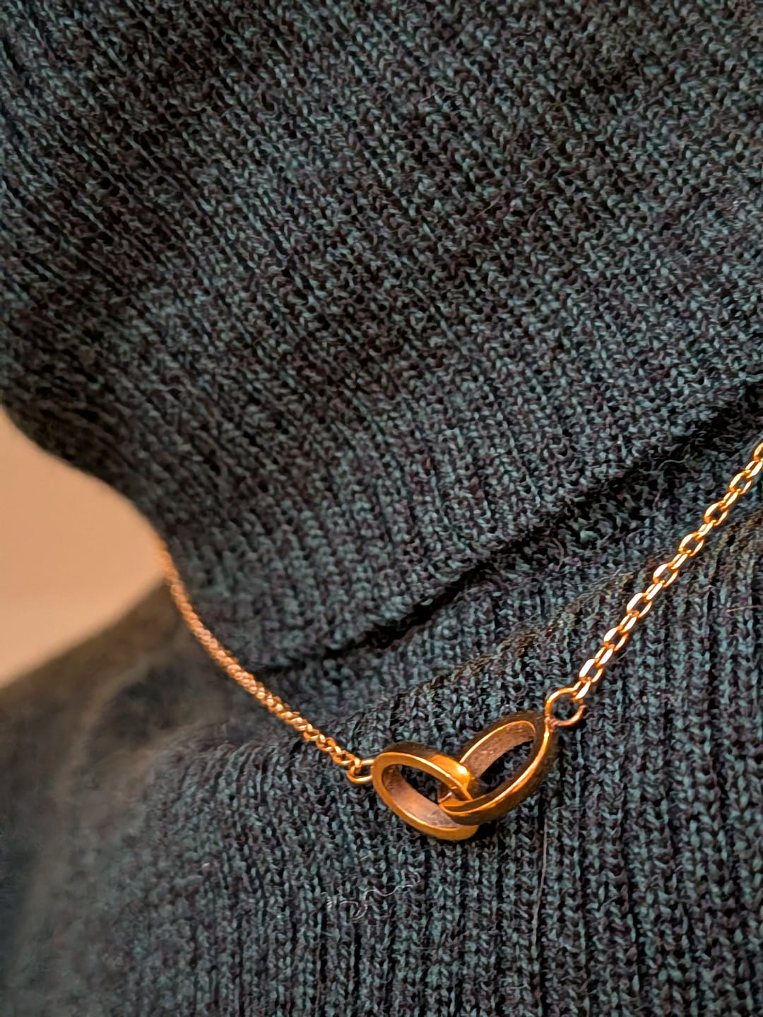 Customer photo review of Linked Necklace