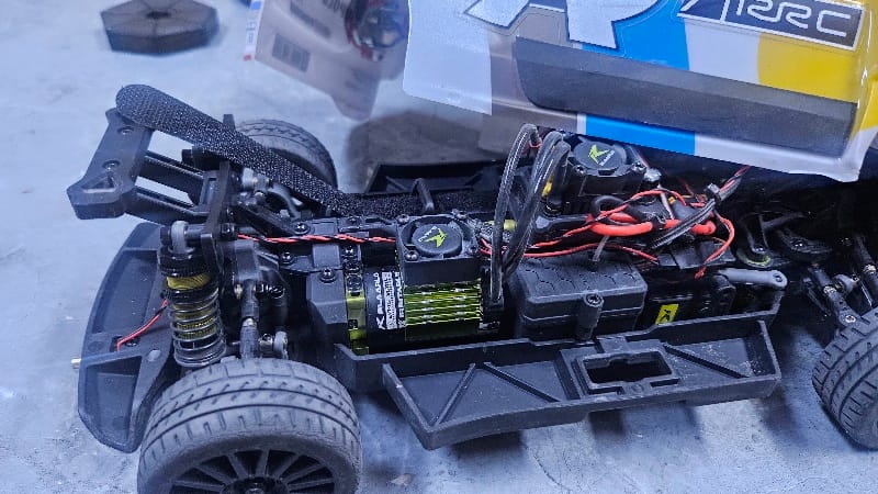 Customer photo review of Motor Heat Sink and Cooling Fan