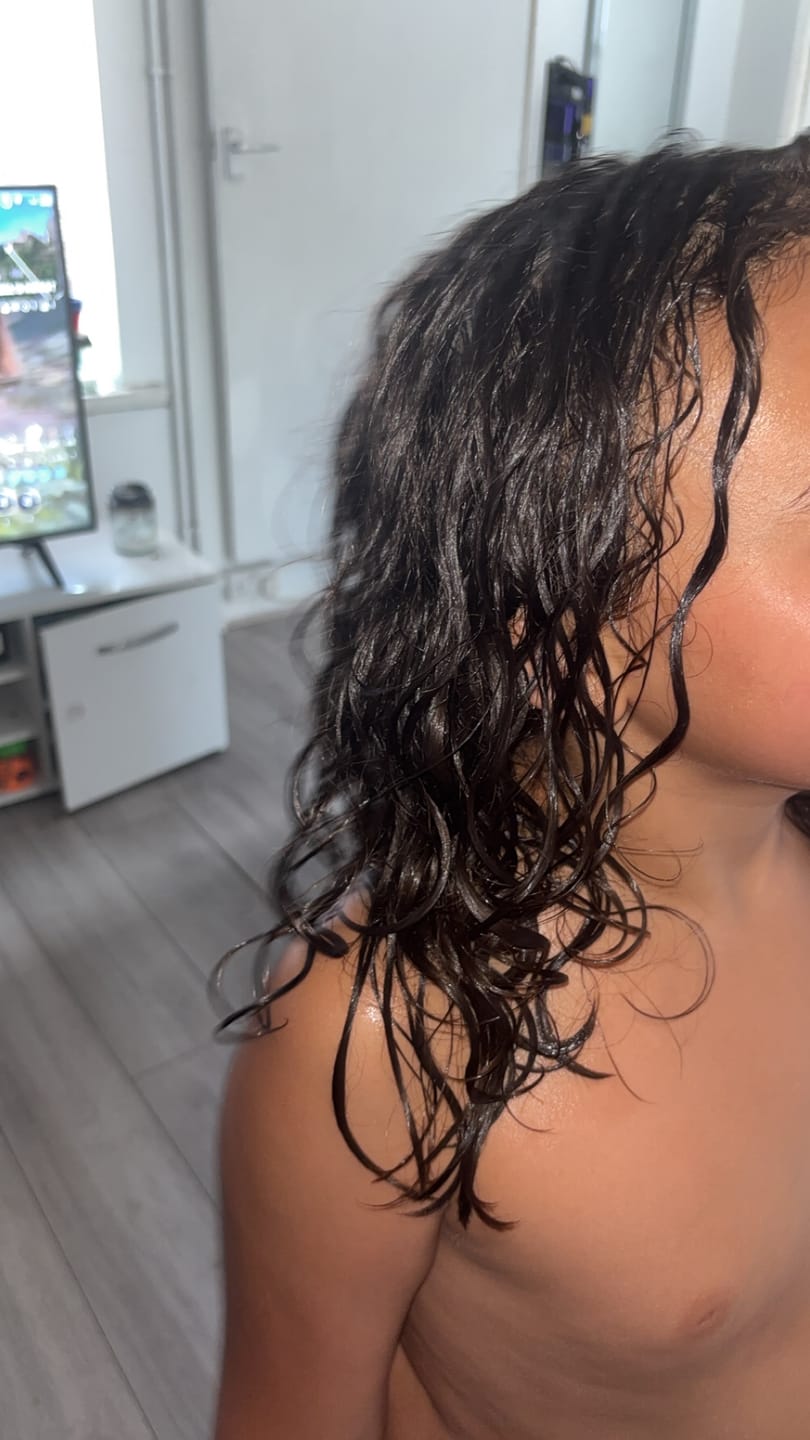 Customer photo review of Plant Based Leave In Conditioner - NEW FORMULA
