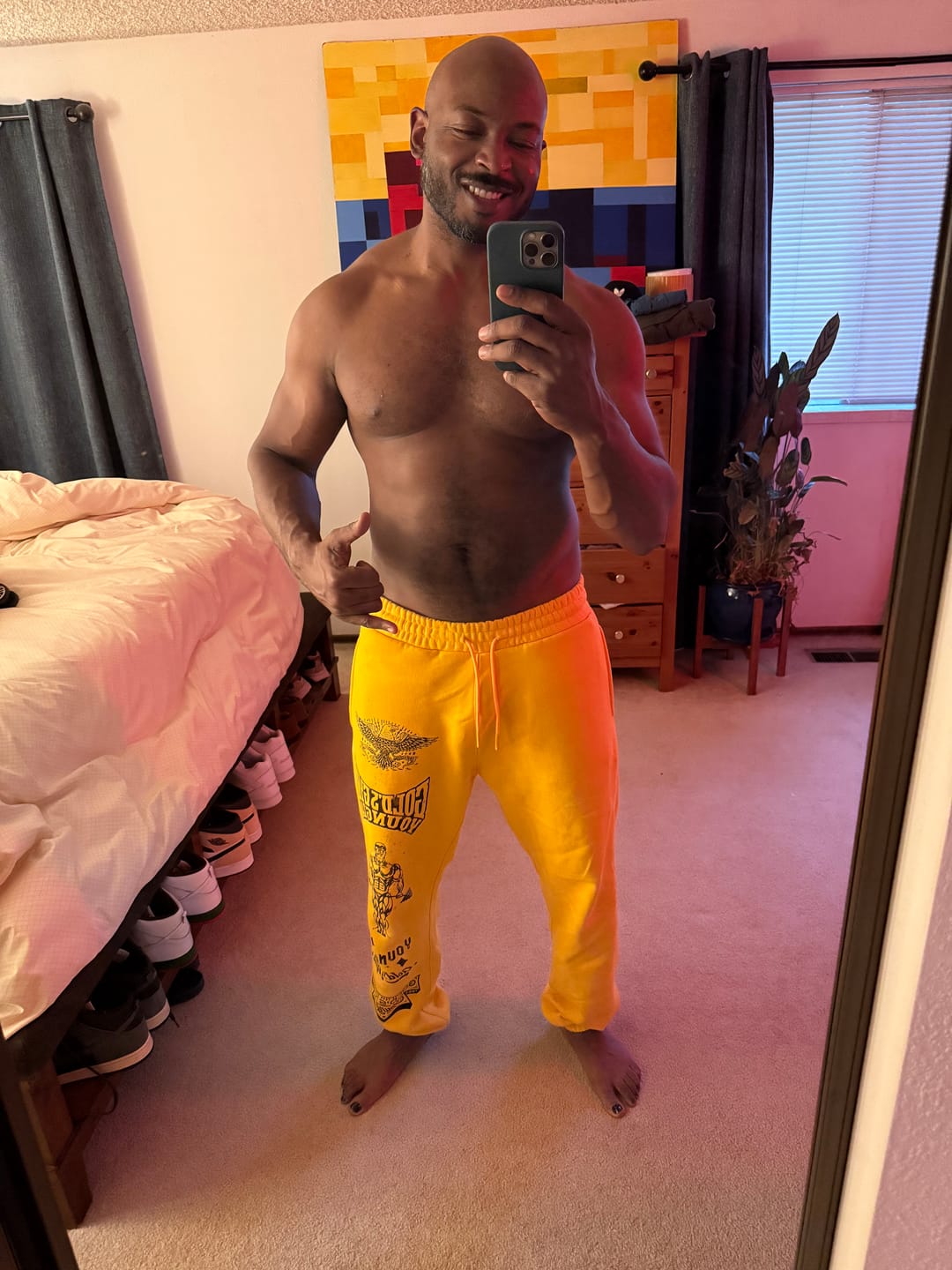 Customer photo review of 2143 - Golds Gym Immortal Joggers
