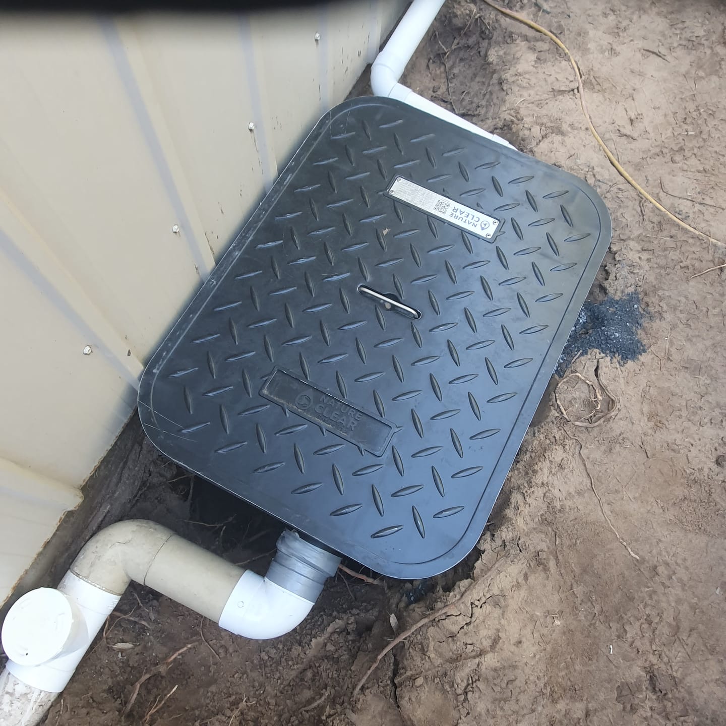 Customer photo review of Nature Clear 80L Grease Trap