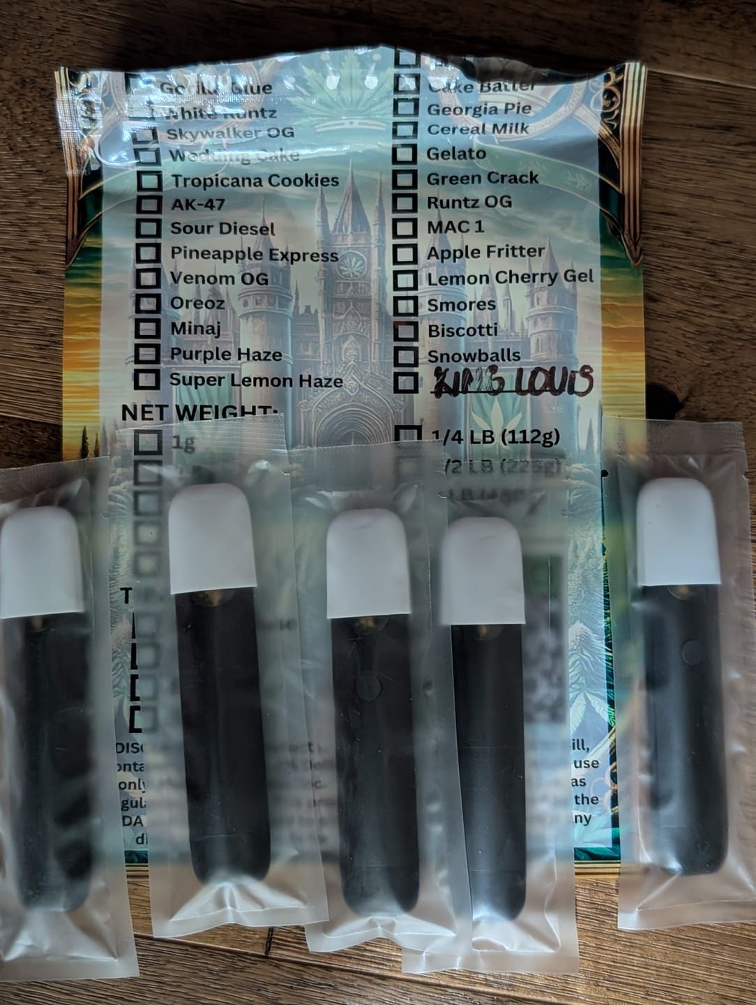 Customer photo review of Wholesale THCA Live Resin Vape Pen - 1g