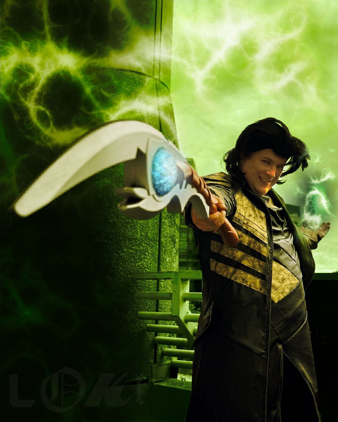 Customer photo review of LOKI - Chitauri Sceptre (Cosplay Safe Foam)