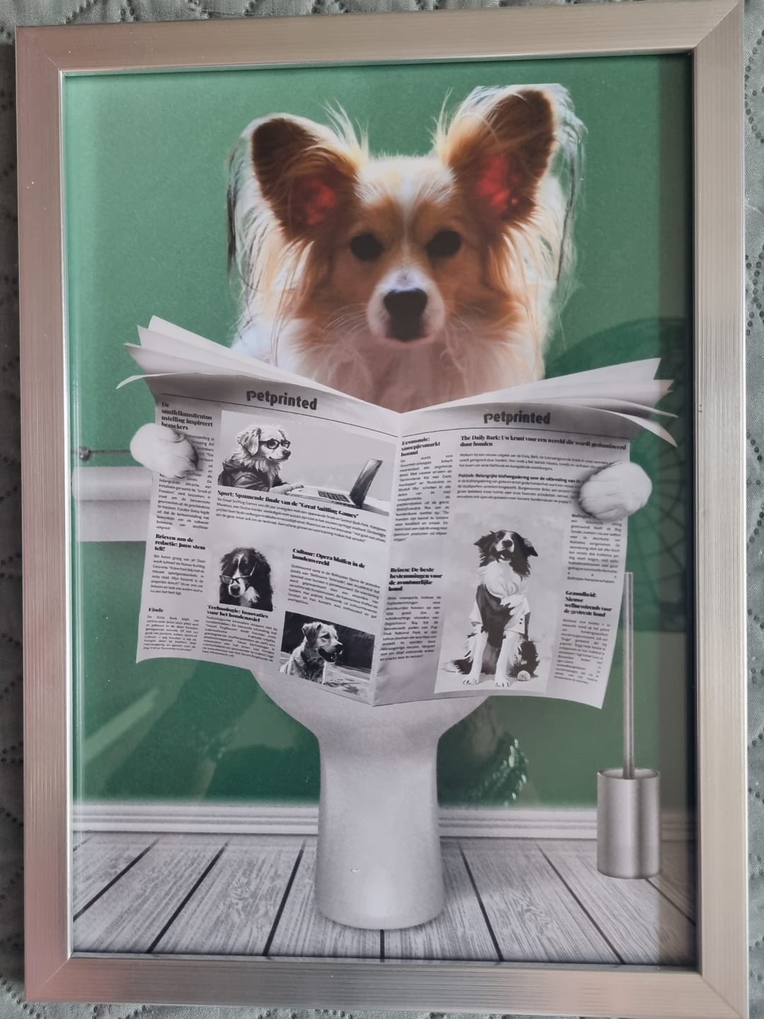 Customer photo review of Belangrijke sessie -  Gepersonaliseerde poster