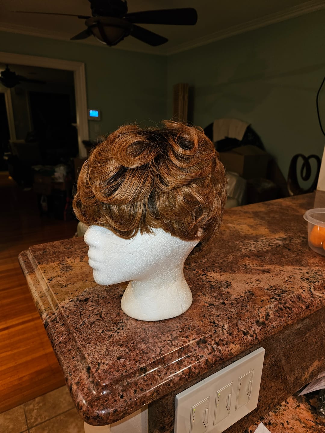 Customer photo review of Sensationnel Empire Wig Human Hair Wig NEEKA