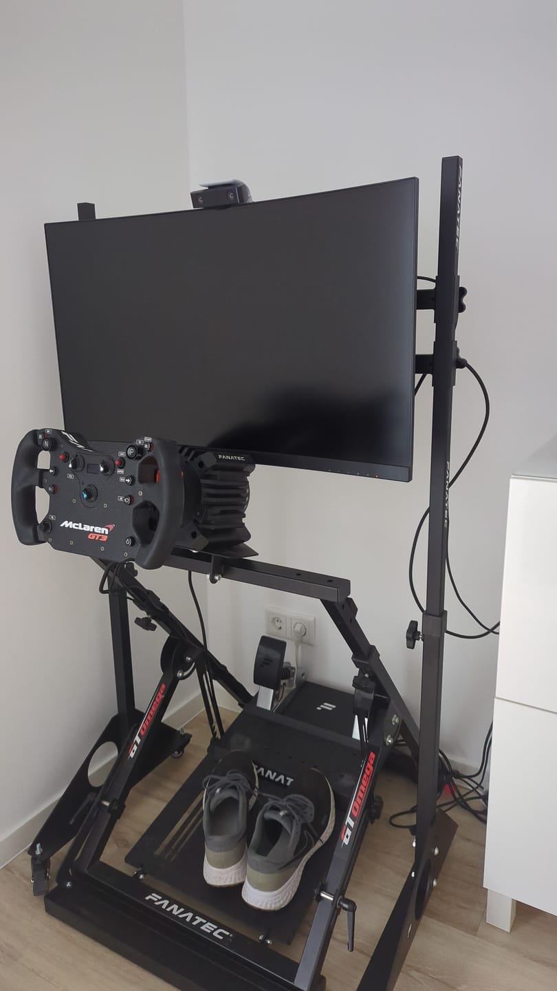 Customer photo review of Portable Monitor Stand
