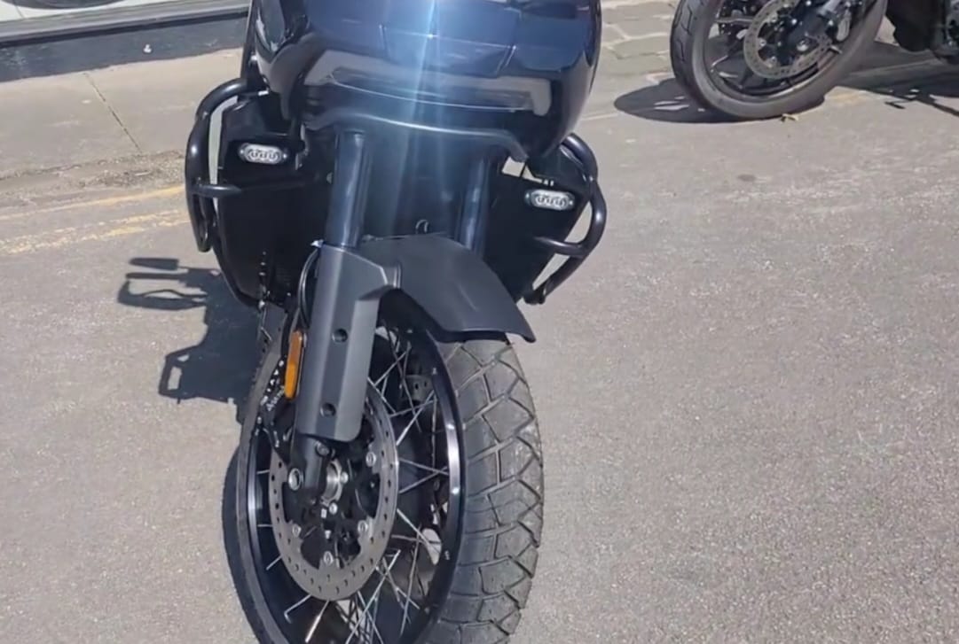Customer photo review of Plug-&-Play Front T3 Turn Signal Upgrade Kit for Harley-Davidson Pan America 1250