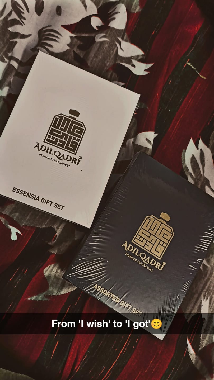 Customer photo review of Assorted And Essensia Luxury Attar Perfume Gift Set - Pack Of 2