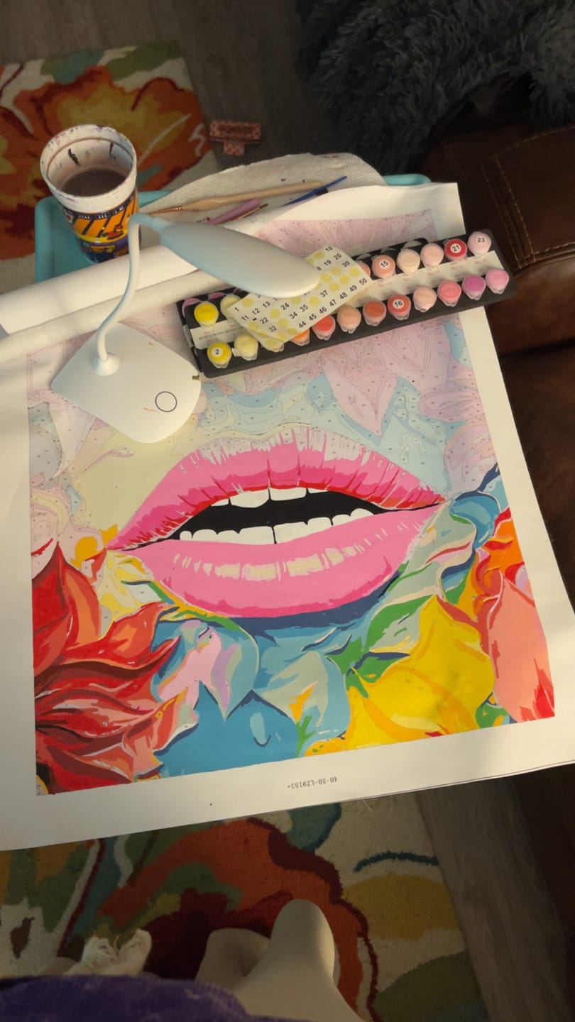 Customer photo review of Pop Art Lips