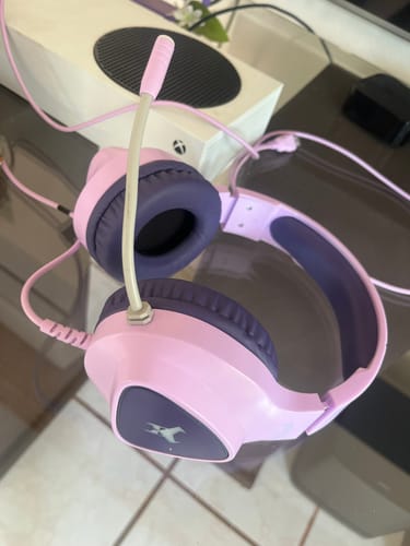 Customer photo review of Audífonos Gamer Alámbricos On ear | STF Beast Muspell Prime | Videojuegos Xbox Switch PC Sonido estereo Morado