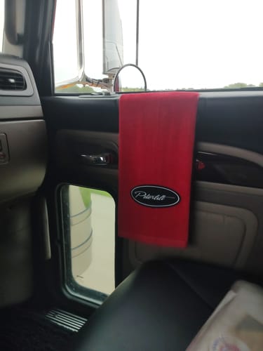 Customer photo review of Peterbilt Door Rags