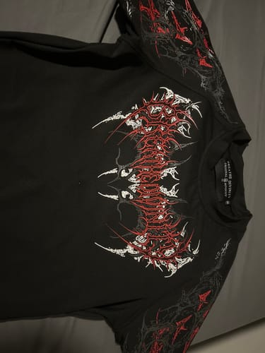 Customer photo review of Void Tech™ Cyber Skeleton Compression [HEAVENLY RED]