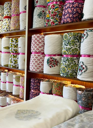 Customer photo review of Gulab Bagh Muslin Razai