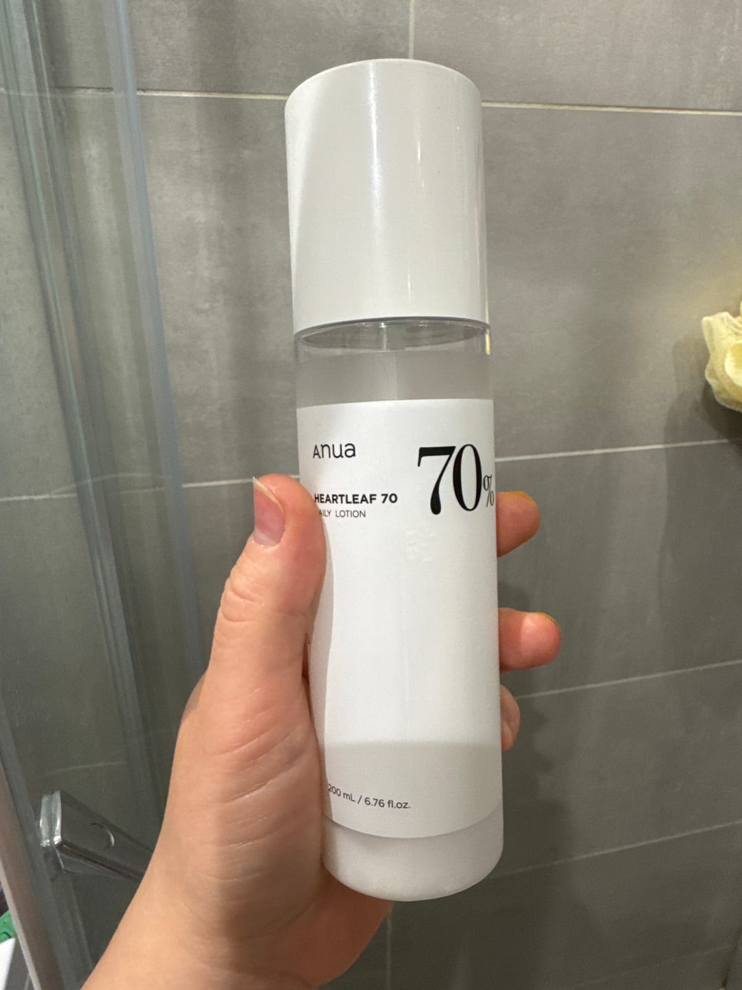 Customer photo review of Nomierinošs losjons sejai Anua Heartleaf 70% Daily Relief Lotion
