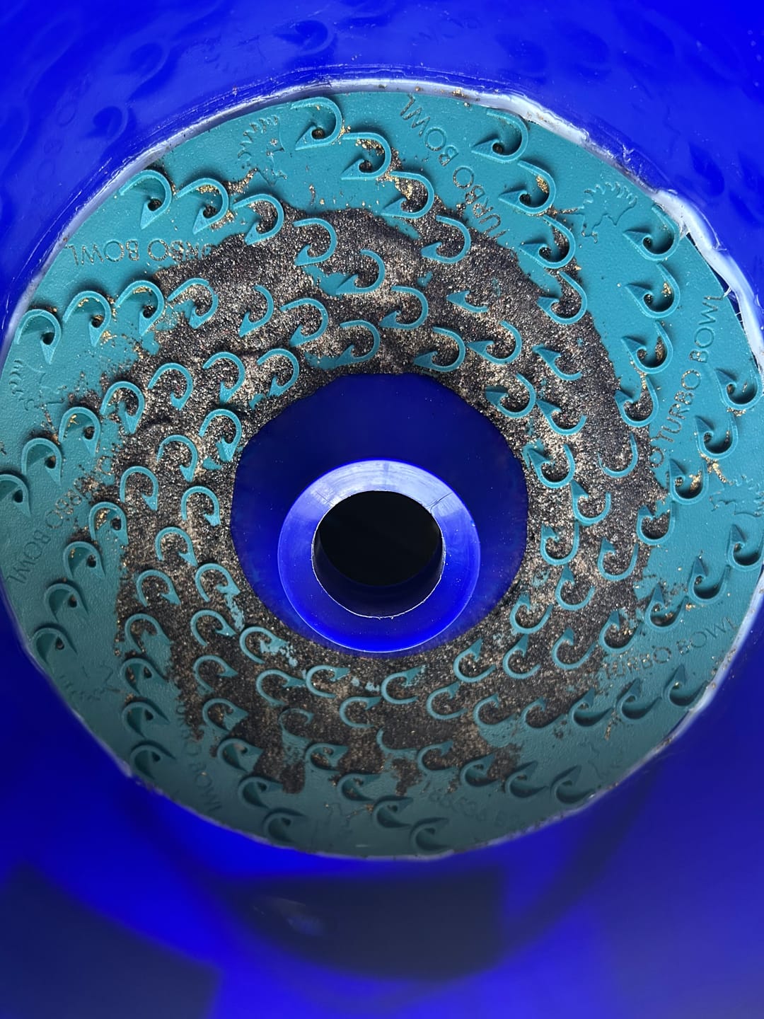 Customer photo review of Blue Bowl Micro Mat (Factory 2nds)