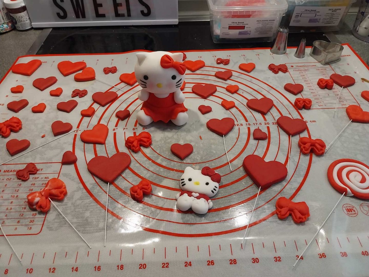 Customer photo review of Καλούπι σιλικόνης Hello Kitty