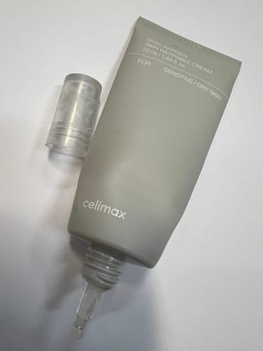 Customer photo review of Aizsargbarjeru nodrošinošs krēms ar keramīdu kompleksu Celimax Dual Barrier Skin Wearable Cream