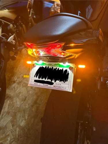 Customer photo review of Kawasaki Ninja 650 / Z650 2020+ - Fender Eliminator Kit