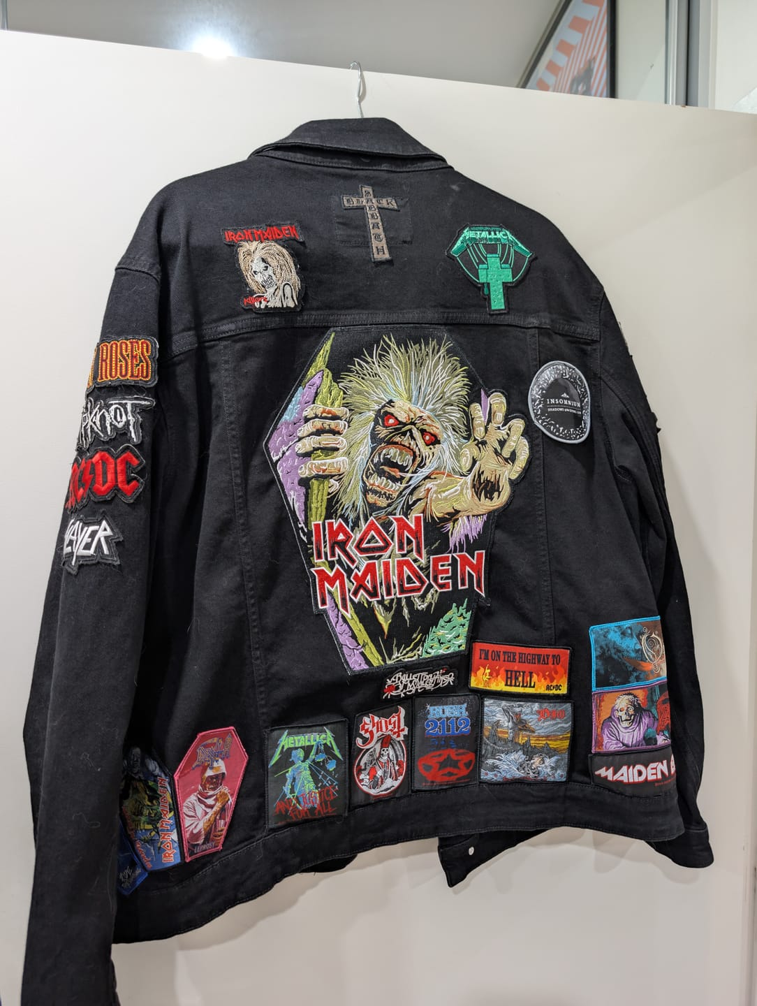 Customer photo review of Iron Maiden - Can I Play With Madness - Patch