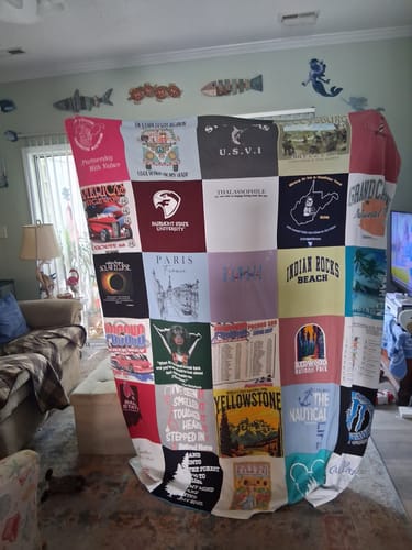 undefined review of Premium T Shirt Quilt image 1 out of 1
