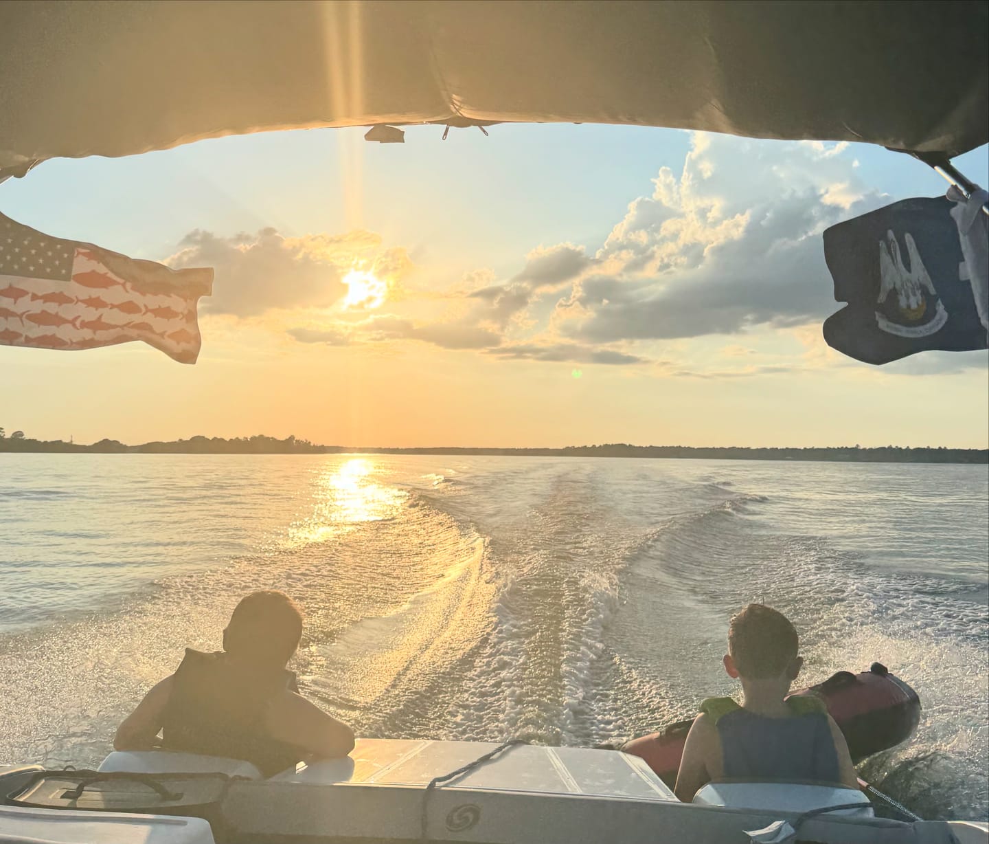 Customer photo of the Louisiana State Flag