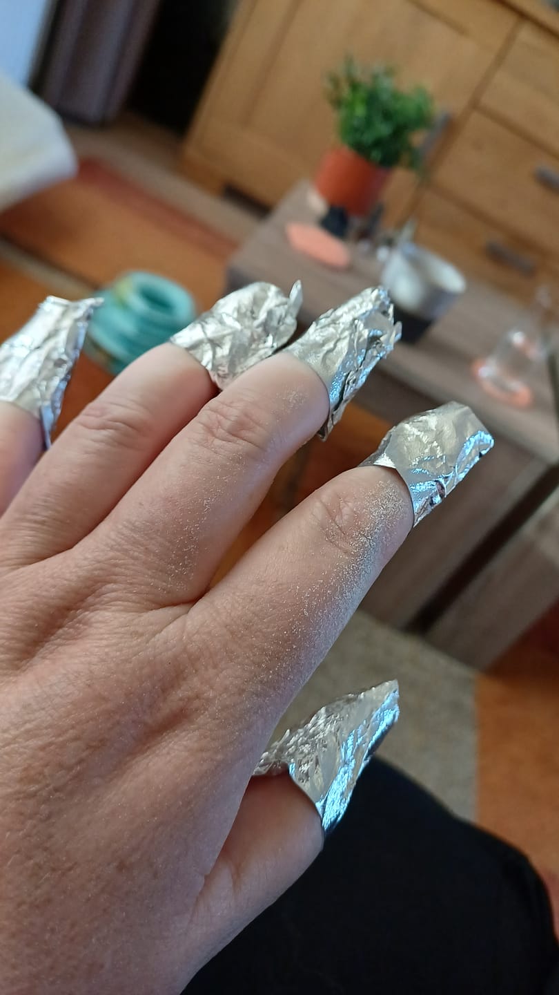 Customer photo review of Verwijderfolie (100 stuks)