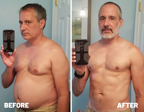 Before and After Body Transformation