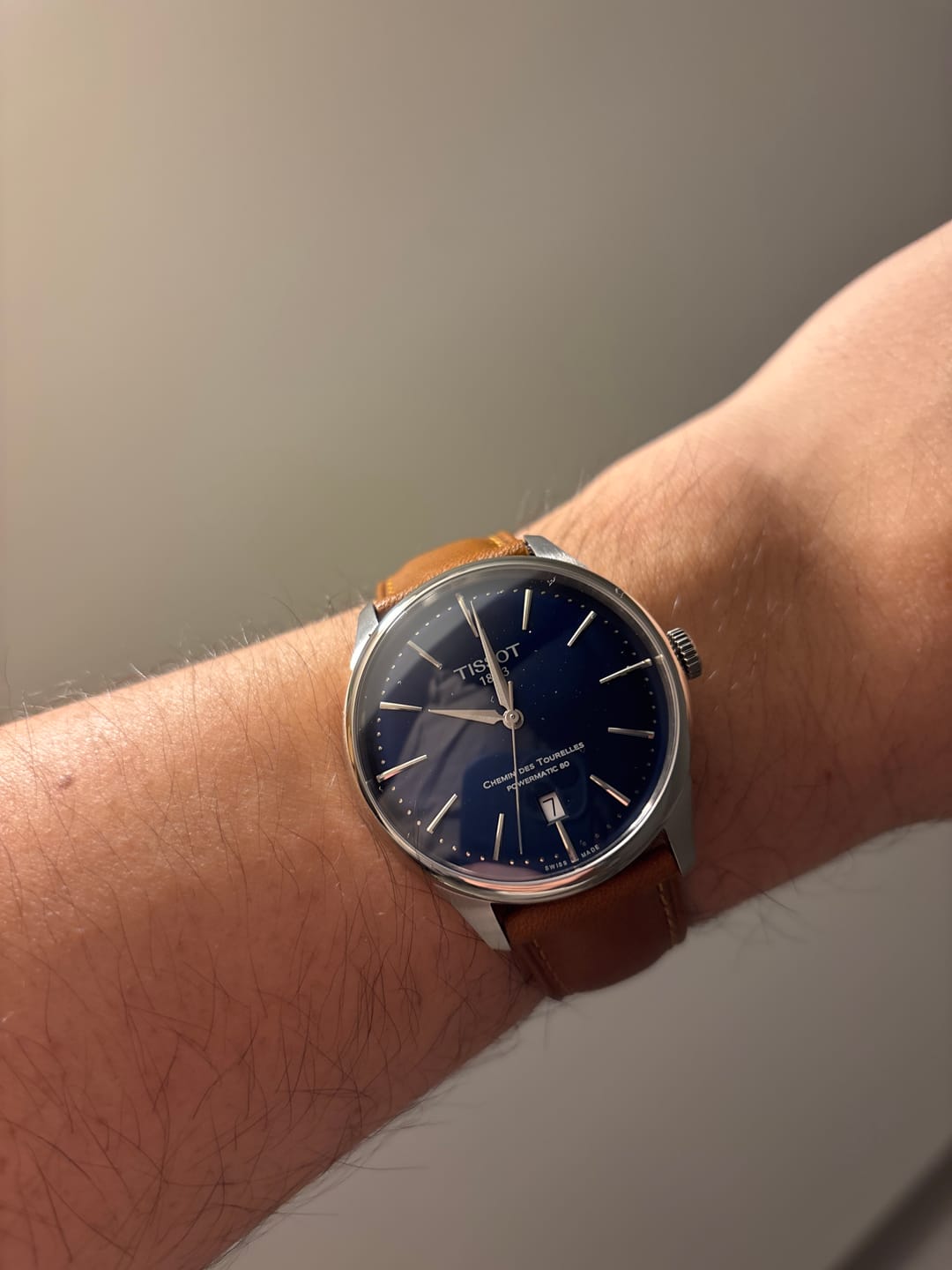 Customer photo review of Reloj Tissot Chemin Des Tourelles T139.807.16.041.00 Powermatic 80 39 mm