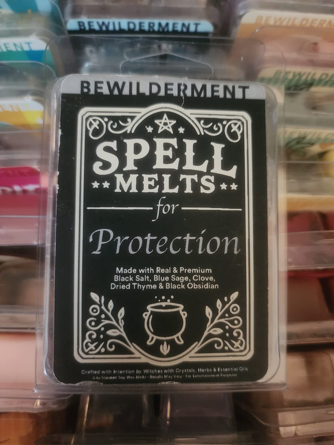 Customer photo review of Spell Melts for Protection Wax Melts