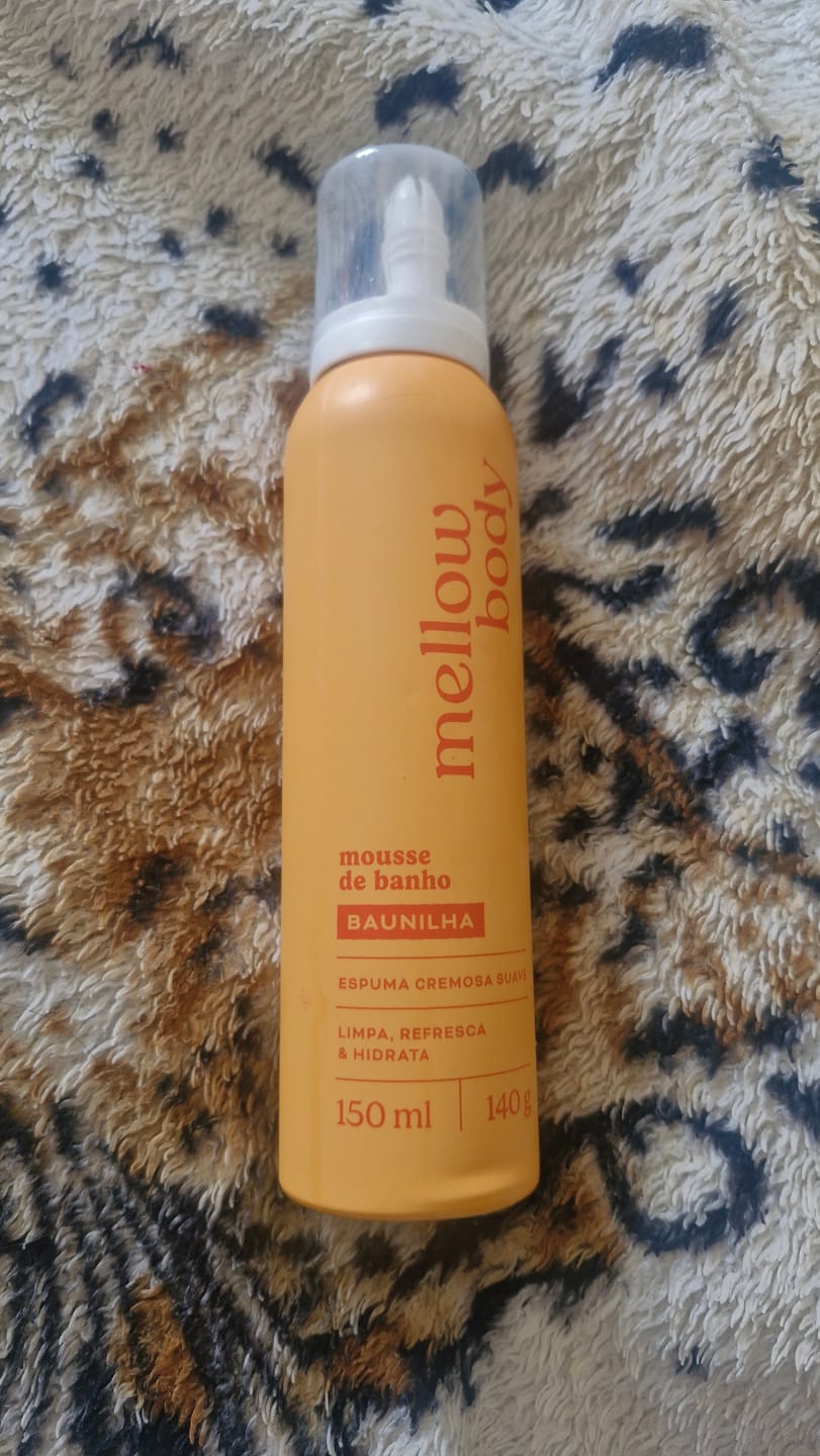 Customer photo review of Mellow Mousse Baunilha