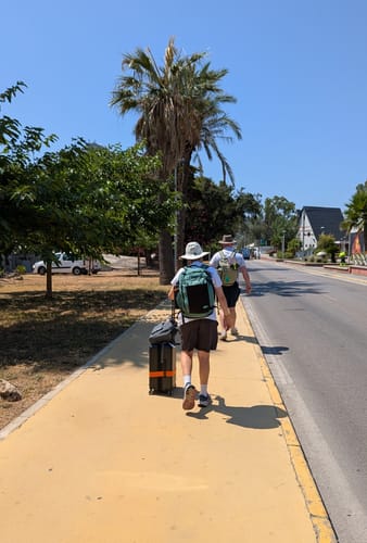 Customer photo review of Blast Travel Backpack