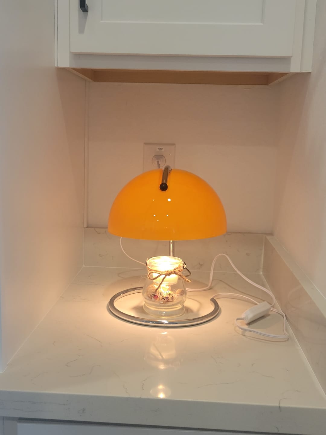 Customer photo review of Curva Candle Warmer Lamp