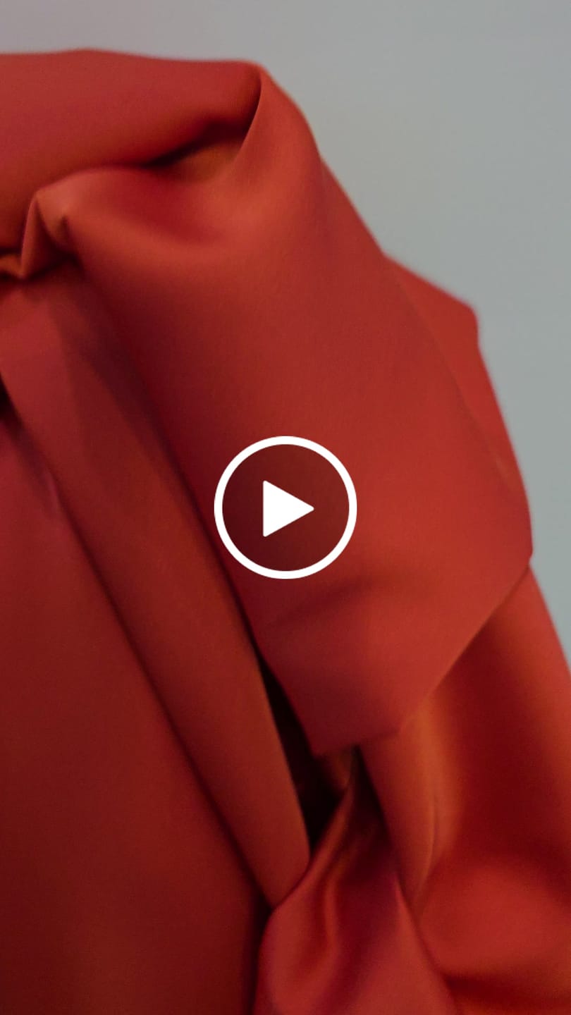 Customer video review of Satin Elastic Matasos Premium Portocaliu Ars