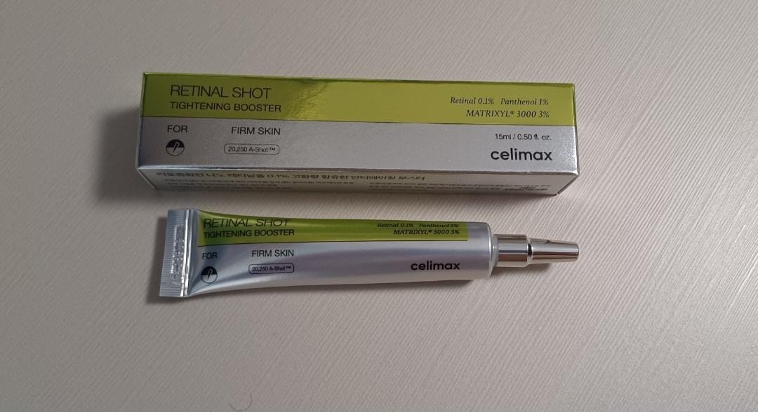 Customer photo review of CELIMAX - The Vita-A Retinal Shot Tightening Booster 15 ML | Potenciador Antienvejecimiento