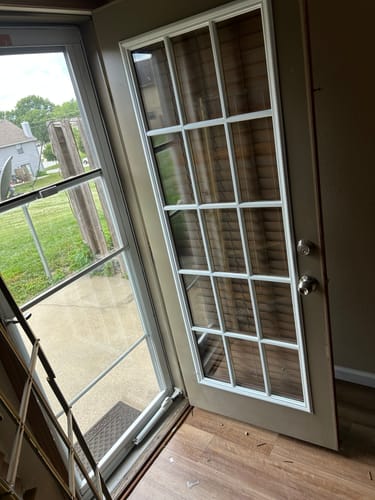 Customer photo review of Full Lite Frame Kit with 15 Grids