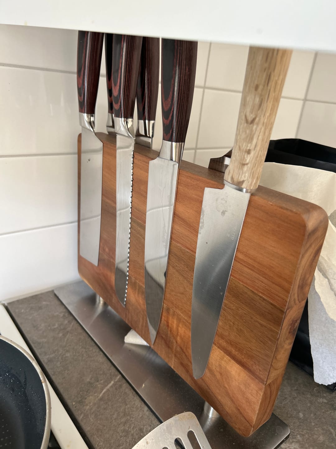 Customer photo review of Markus Aujalay Knivblock Med Magnet