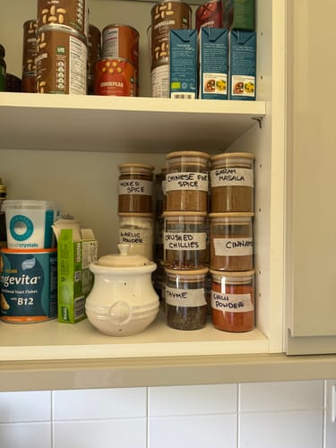 Customer photo review of Spice Jar with Bamboo Lid 200ml Small