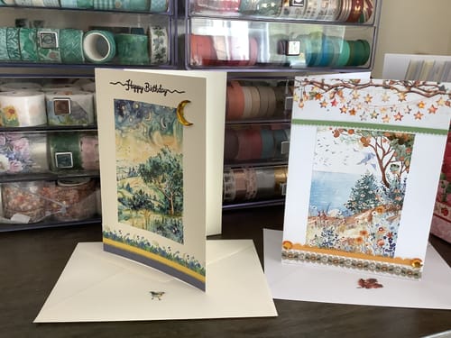 Customer photo review of Once Upon Four Seasons Washi Tapes - Extra Large