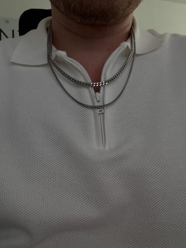 Customer photo review of Onyx x Cuban Set | Silver