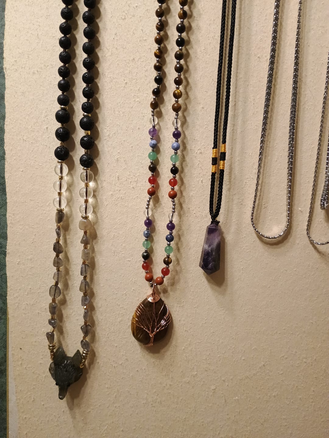 Customer photo review of Crystal Fox Necklace