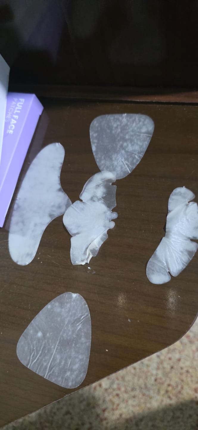 Customer photo review of Full Face Patches