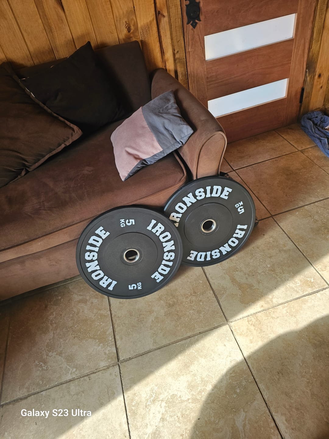 Customer photo review of Disco Olímpico Pro Bumper IRONSIDE (KG)