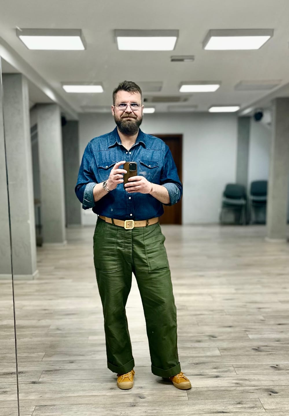 Customer photo review of Vietnam War OG-107 Utility Fatigue Pants