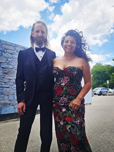 Customer photo review of La Dolce Vita Dress by Mac Duggal - RENTAL