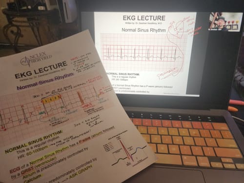 Customer photo review of NCLEX PREP LIVE ONLINE COURSE - MAY 2025 - ID: 052525