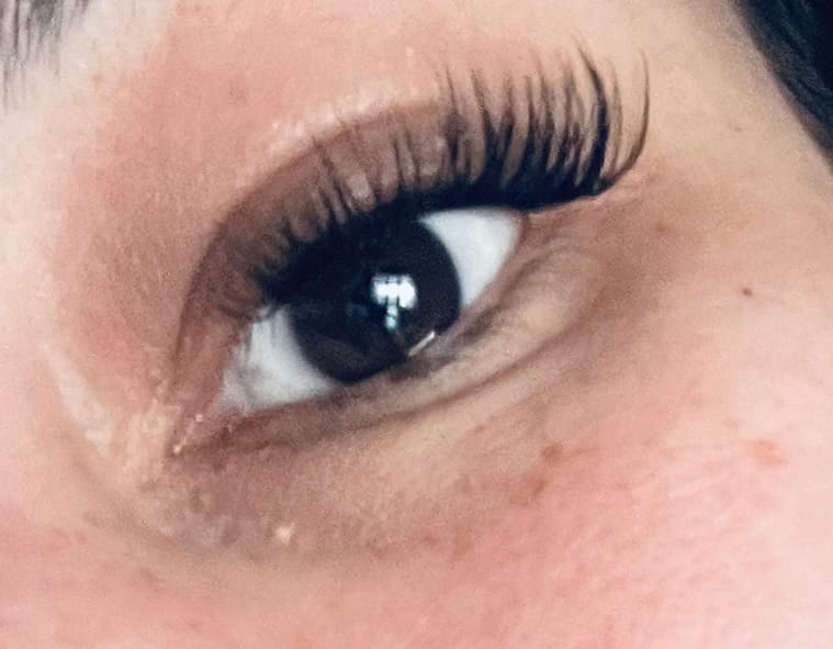 Customer photo review of MyLashes комплект за миглопластика