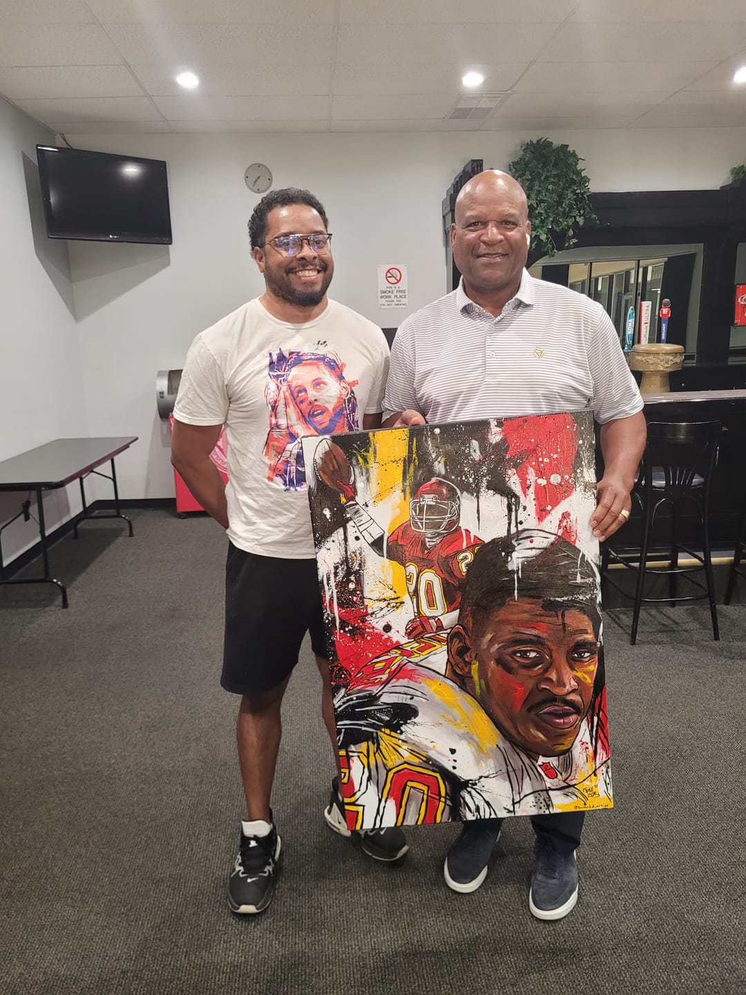 Customer photo review of Witt’ness Greatness - Bobby Witt Jr - Limited Edition Art Print