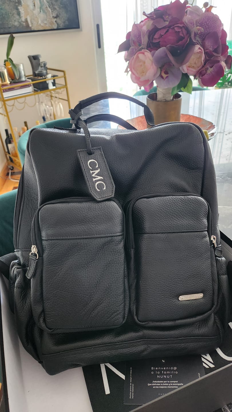 Customer photo review of BACKPACK UNISEX PIEL