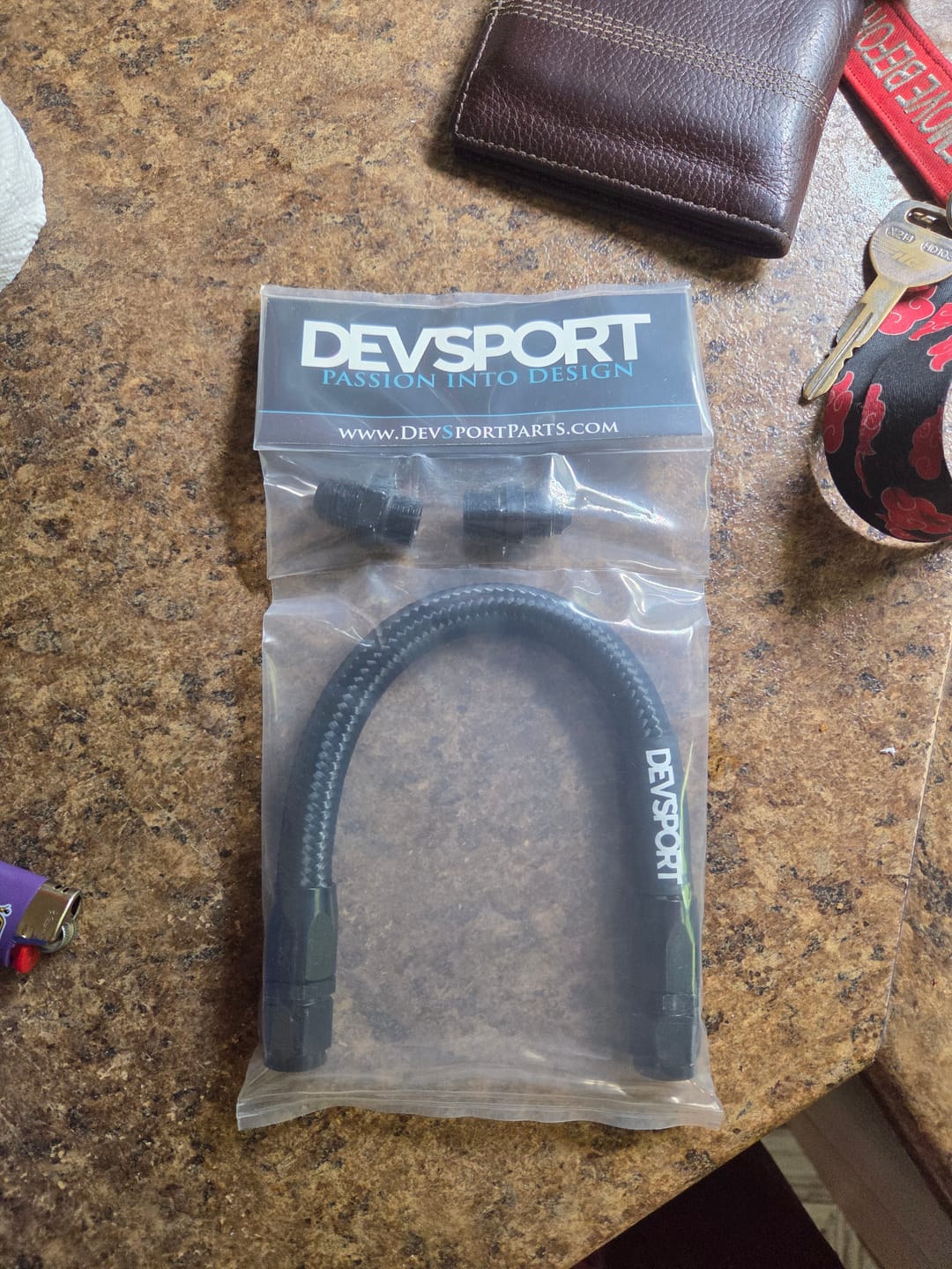 Customer photo review of DevSport Power Steering Rack Loop Kit (1996-2000 Honda Civic)