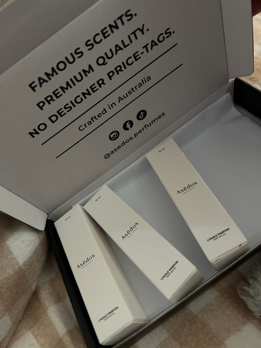Customer photo review of ETHEREAL SAFFRON PERFUME OIL